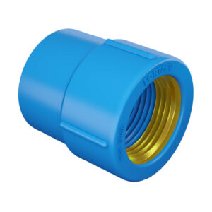 Luva Sold/Rosca Azul Fortlev